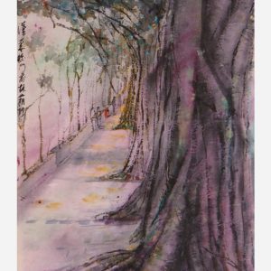 校門前林蔭路<br>The Avenue