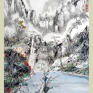 浙江奉化山水 (2016)<br>Fenghua Landscape (2016)